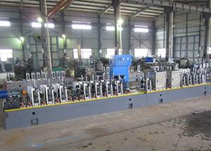  Decorative Industrial Stainless Steel Tube Mill Machine With TIG Welder Manufactures