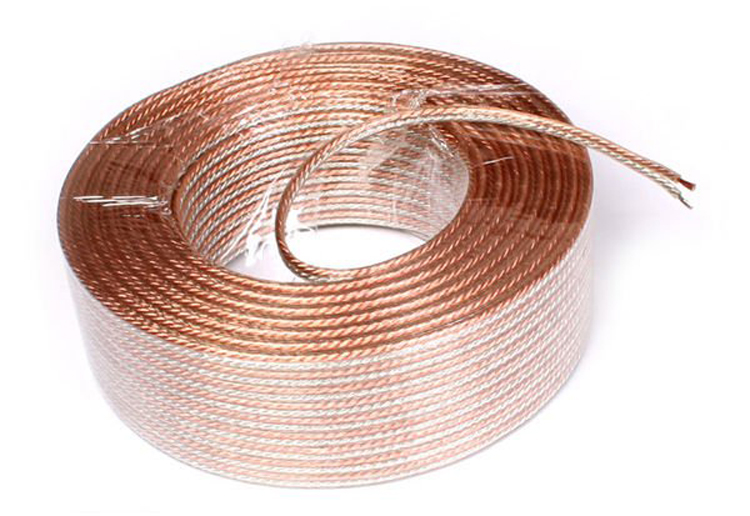 2 Core 2x1.5mm2 Speaker Cable Wire for MALE-MALE Connection in Professional Environments