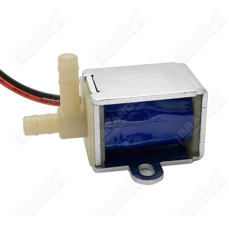 Plastic Water Air 3 Way Mini Solenoid Valve 6V 12V 24V DC