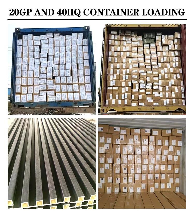 Indoor WPC Decorative Interior Panel WPC Wall Decoration Material