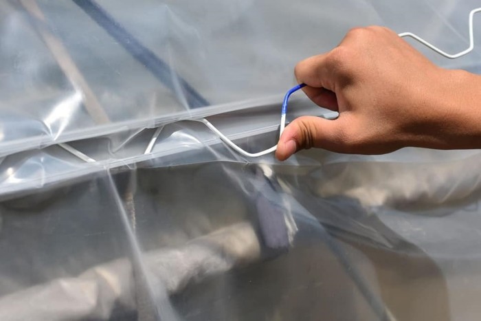 4m 6m 0.7mm Aluminium Channel Profile Zinc Lock For Greenhouse Film