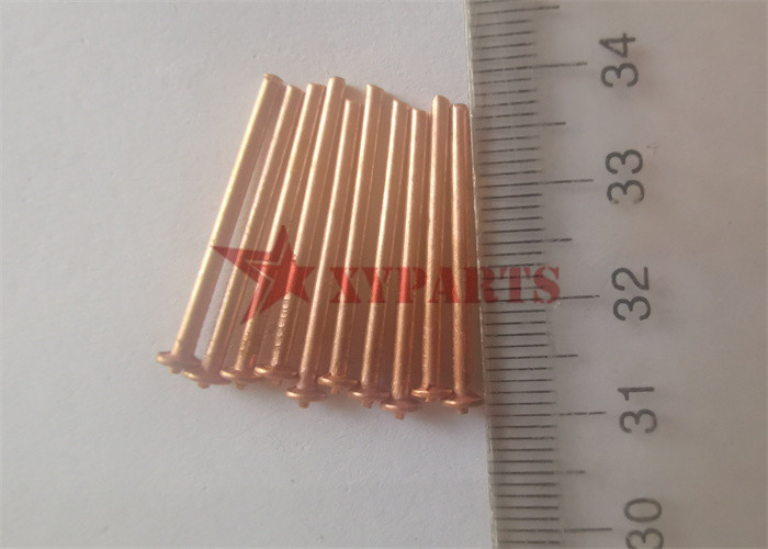 1.5 X 20 Mm Copper Plating Cd Insulation Weld Pins For Boilers And Hot / Cold Equipment