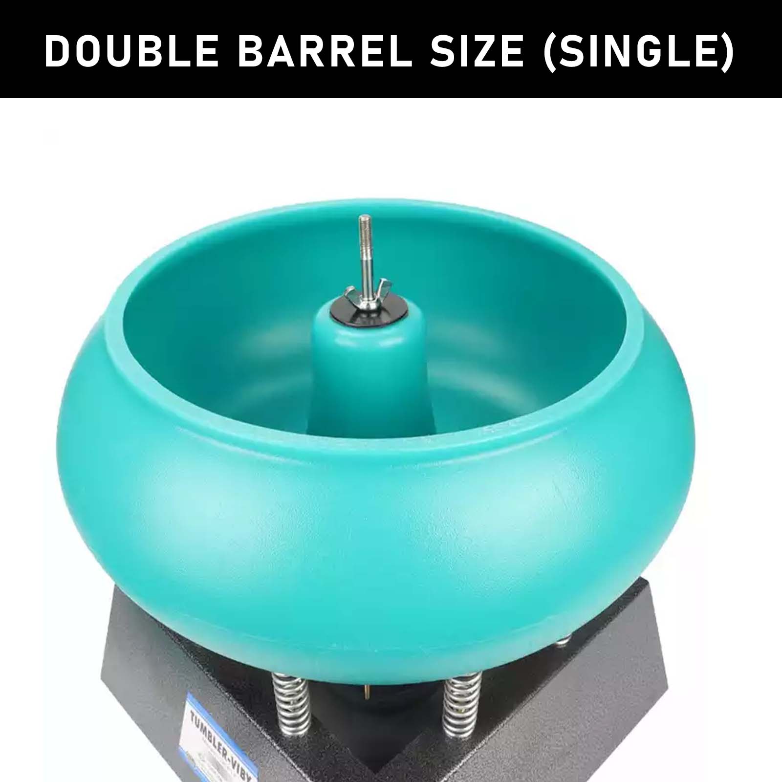 17 Inch 350W Vibrating Tumbler Vibratory Rock Polishing Machine 110V/220V
