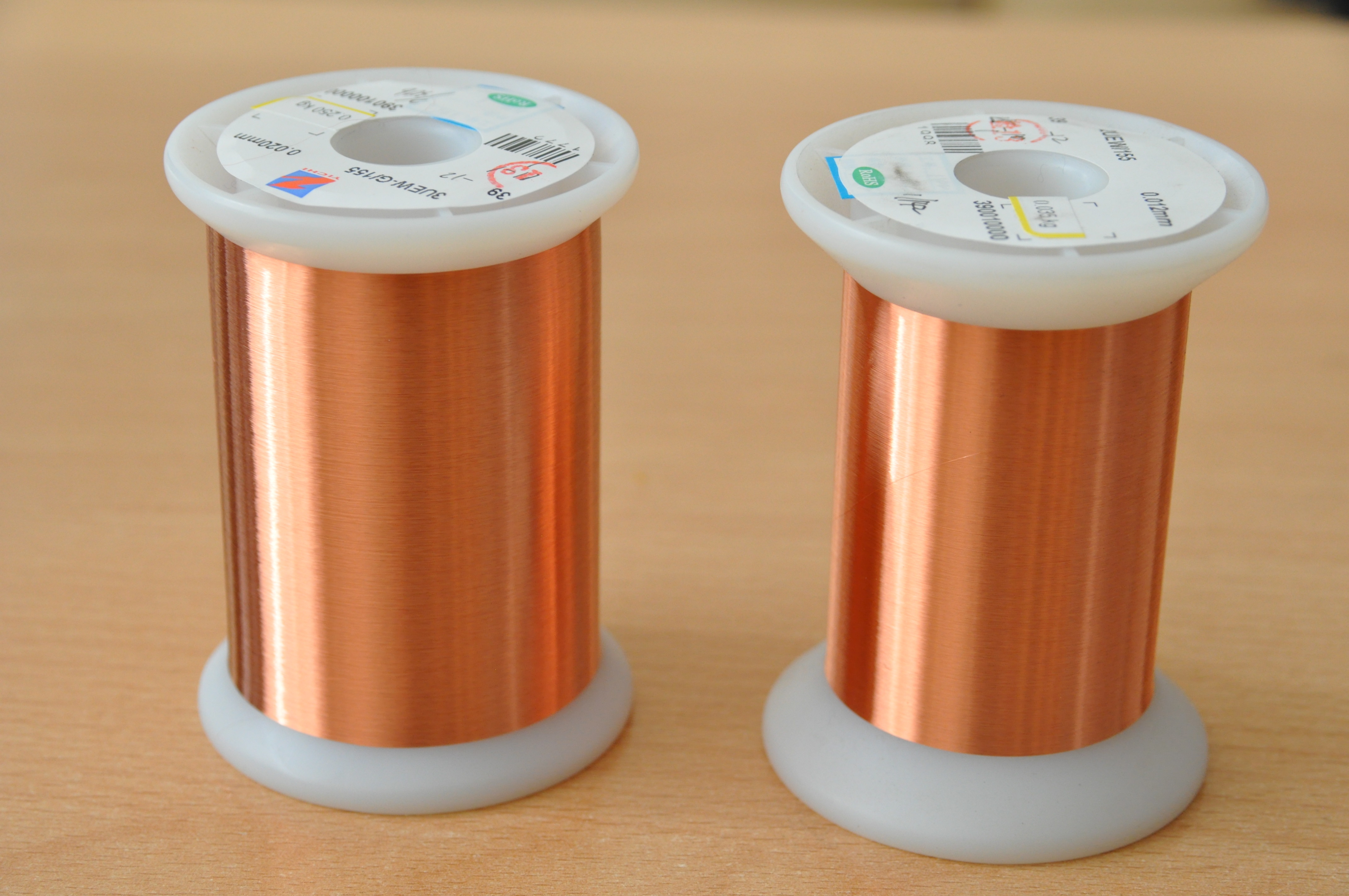 Durable Enameled Copper Winding Wire Speaker Coil Wire Excellent Chemical Performance