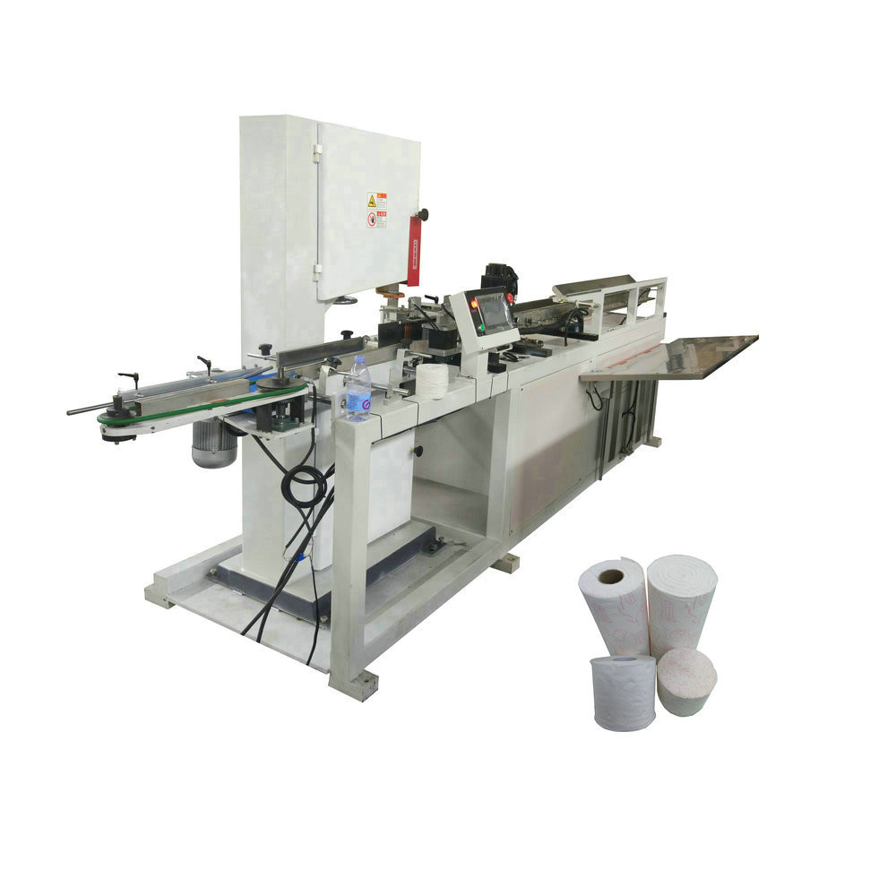 Fully Automatic Good Quality Small Toilet Tissue Paper Roll Cutting Machine 80-120cuts/min