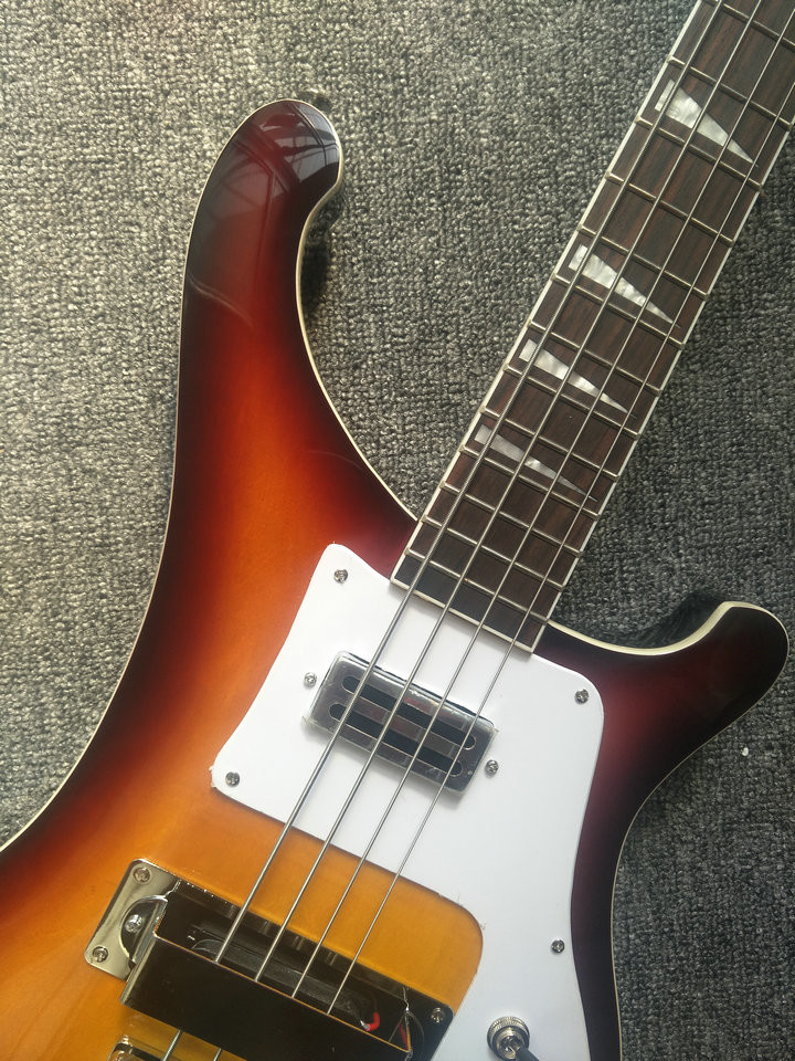 2017 New Rickenback custom 4003 firglo 4 strings bass guitar ricken bass