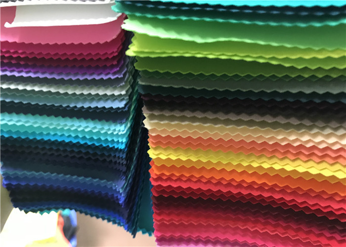 4 Way Stretch Matt Recycled Swimwear Fabric Dyed Colors For Sportswear And Tops