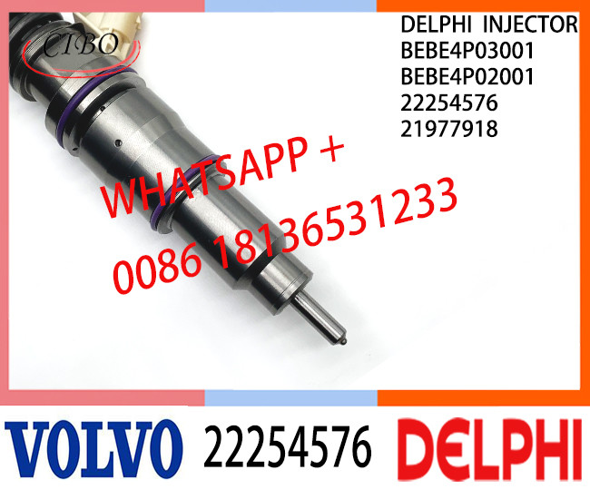 22254576 BEBE4P03001 Fuel engine Diesel Injector 22254576 BEBE4P03001 BEBE4P02001 21977918 E3.27 for VOL MD13 EURO 6