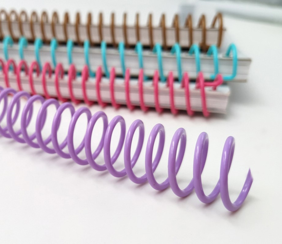 1" PVC Plastic Spiral Ring For Discount Binding