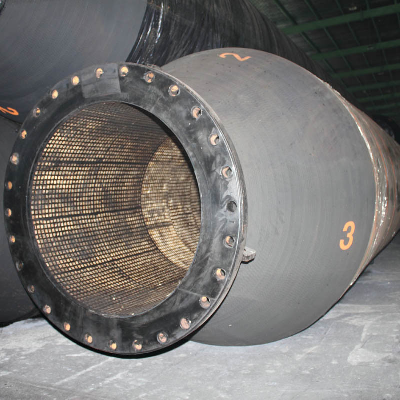 Armored Hydraulic Water Discharge Hose Abrasion and Weather Resistant