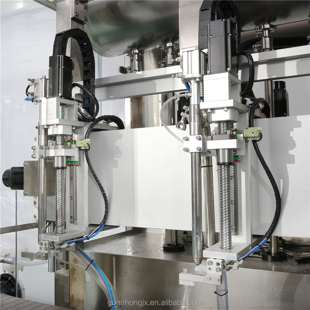 Automatic Plastic Glass Bottle Hand Wash Filling Machine with 304 Stainless Steel