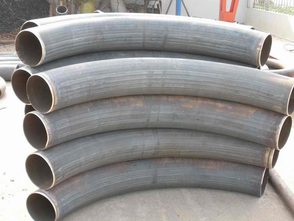1D 2D Carbon Steel Pipe Bend 6" 8" Galvanized Pipe Fittings SCH80