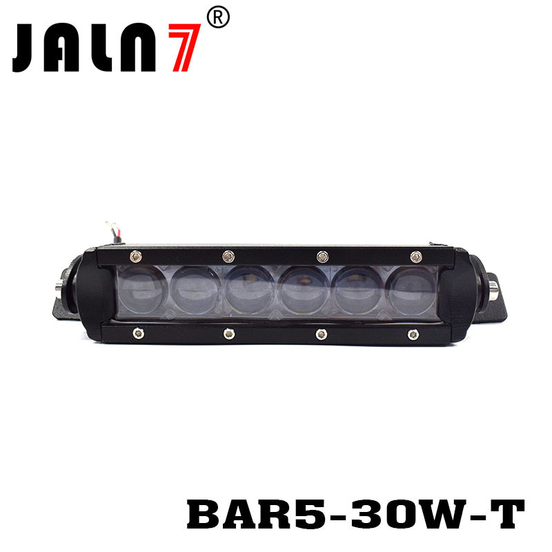 LED Light Bar JALN7 7.5Inch 30W Lens CREE Original Spot LED Driving Lamp Super Bright Off Road Lights LED Work Light
