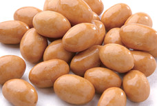 Healthy Low Fat Roasted Coated Wasabi Peanuts Coconut Flavor Without Pigment OEM