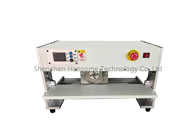 Touch Screen PCB Depaneling Equipment for V-cut PCB Separation with Counting Function