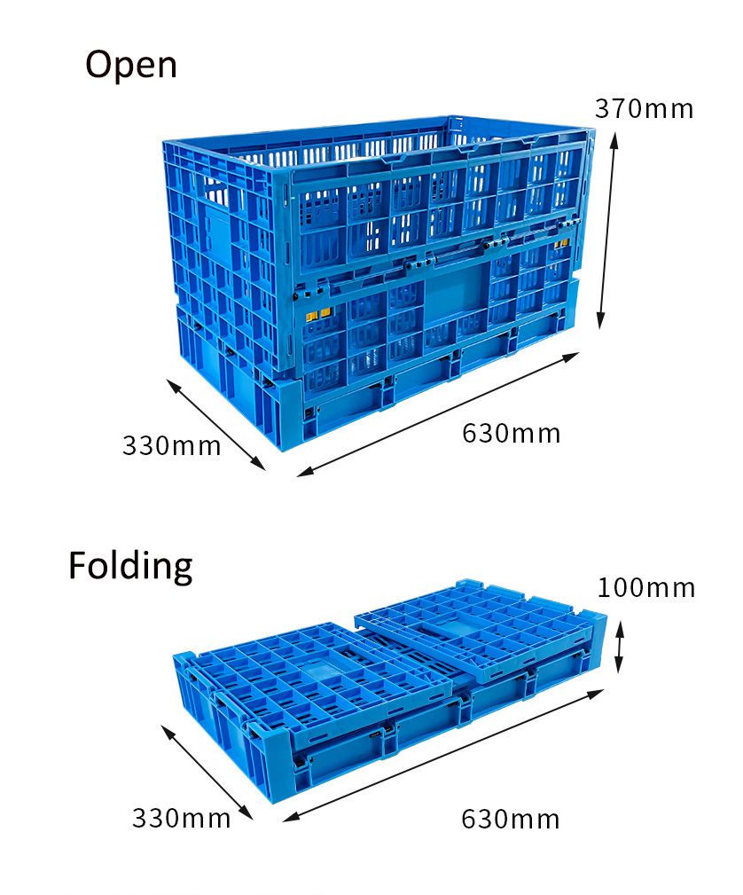 Foldable 14 Egg Storage Box Stackable Plastic Kitchen Organizer Bin for Storing Eggs