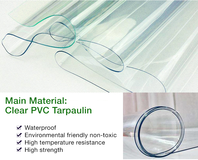 Transparent Inflatable Bubble Tent 100% PVC Bubble House With Blower