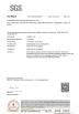 Chongqing Jewhui Glass Packaging Co., Ltd. Certifications