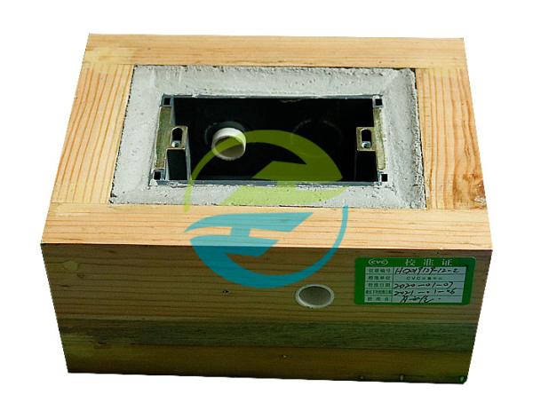 IEC60669 Test Equipment Wooden Temperature Rise Test Concealed Box Flush