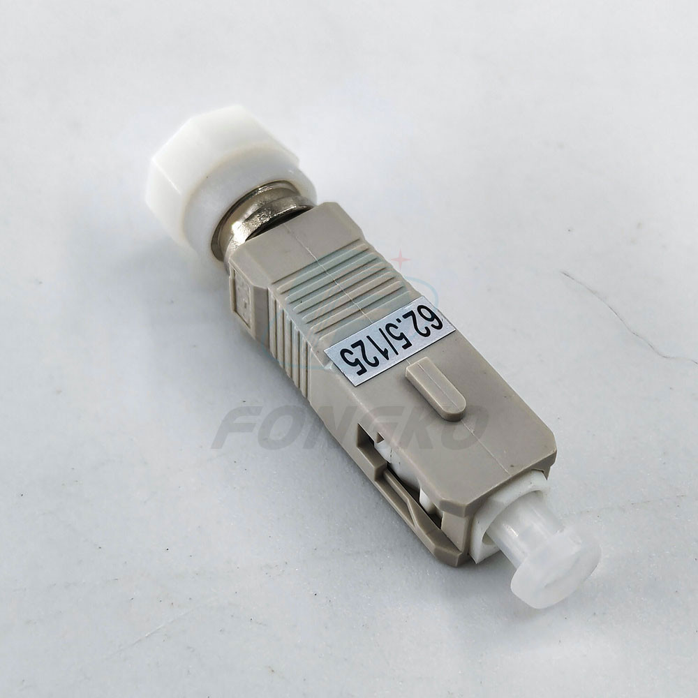 FONGKO Female to Male 62.5/125 Fiber Optical Adapter FC UPC to SC UPC