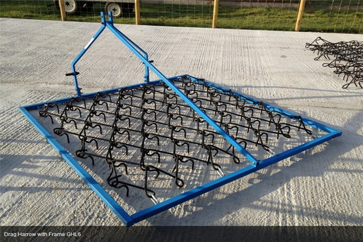 Tractor Chain Link Heavy Duty Farm Drag Harrows With Heavy Duty Tubular Steel