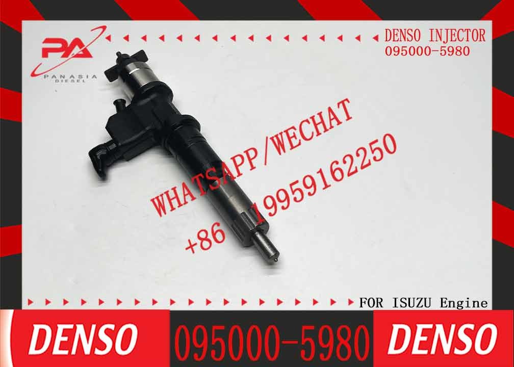 High Quality New Common Rail Injector Diesel Fuel Injector Nozzle Assembly 095000-5980 8-97603099-1