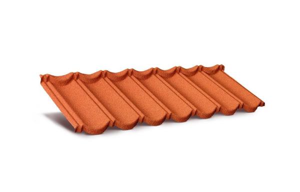 Classic Tile Stone Coated Metal Roof Tiles Weather Resistant Galvanized Roofing