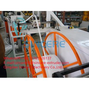 Single Wall Advanced Cooling Corrugated Pipe Extrusion Line For Customized