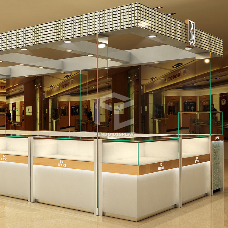 OEM Watch Display Showcase 1200mm High Countertop Jewellery Display Cabinet