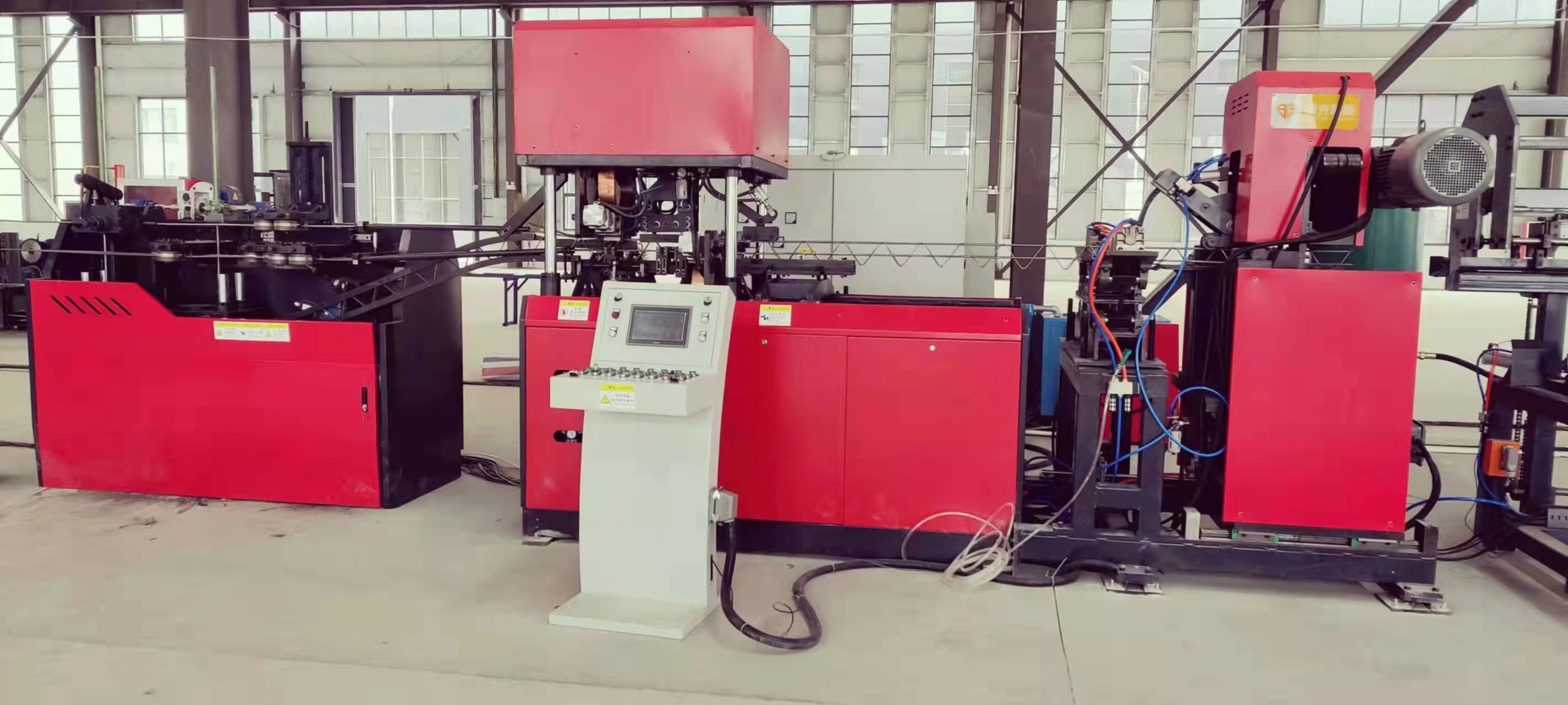 Welding Height 70mm-270mm Steel Bar Welding Machine PLC Control System