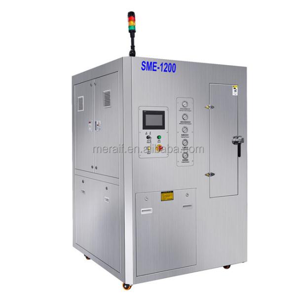 1200*750 MM BIG SIZE STENCIL AQUEOUS CLEANING MACHINE PLC CONTROL SPRAY CLEANING