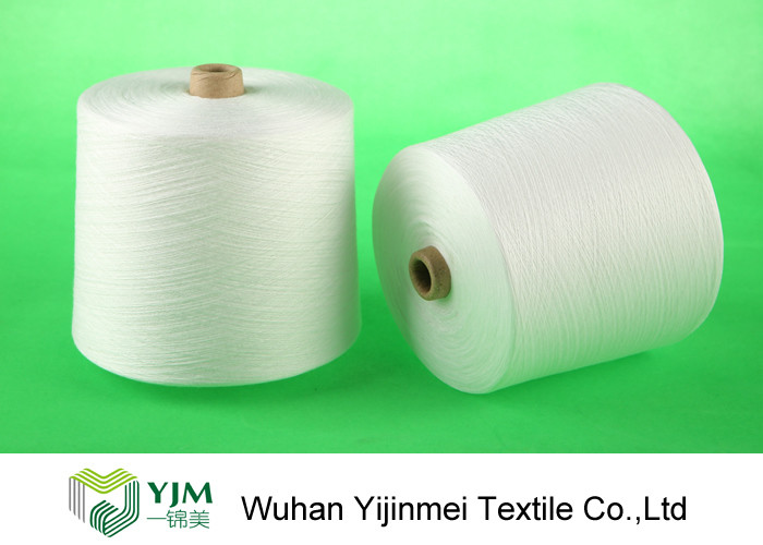 Z Twist 100 Bright Virgin Polyester Yarn 20S 30S 40S 50S 60S Ring Spun / TFO