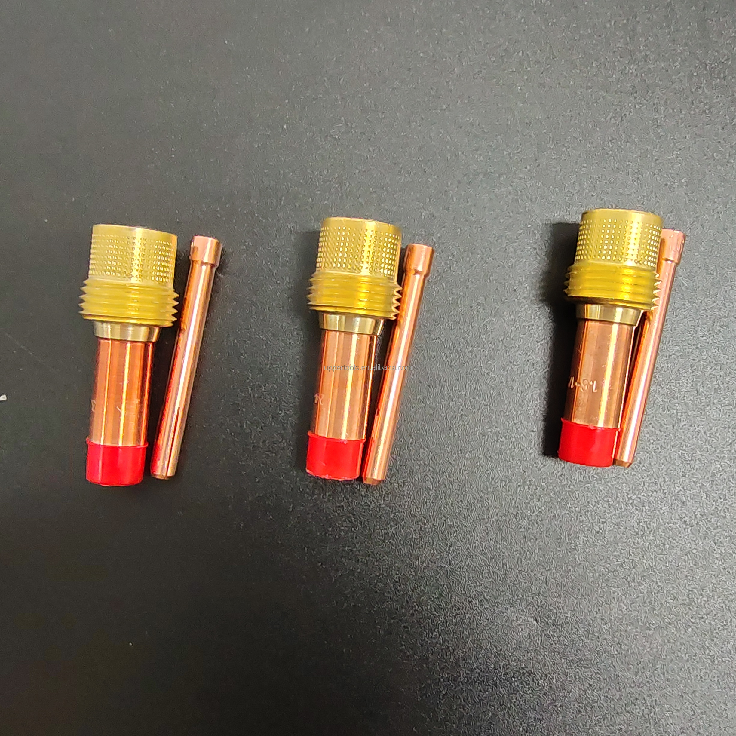 WP-17/18/26 TIG Welding Torch Consumables Kit for 1.6mm/2.4mm/3.2mm Electrodes 18pcs