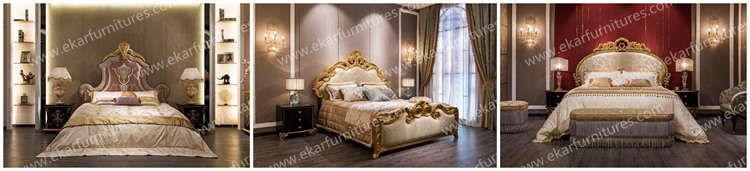 2015 new design swing bed modern luxury princess wood bed design for bedroom