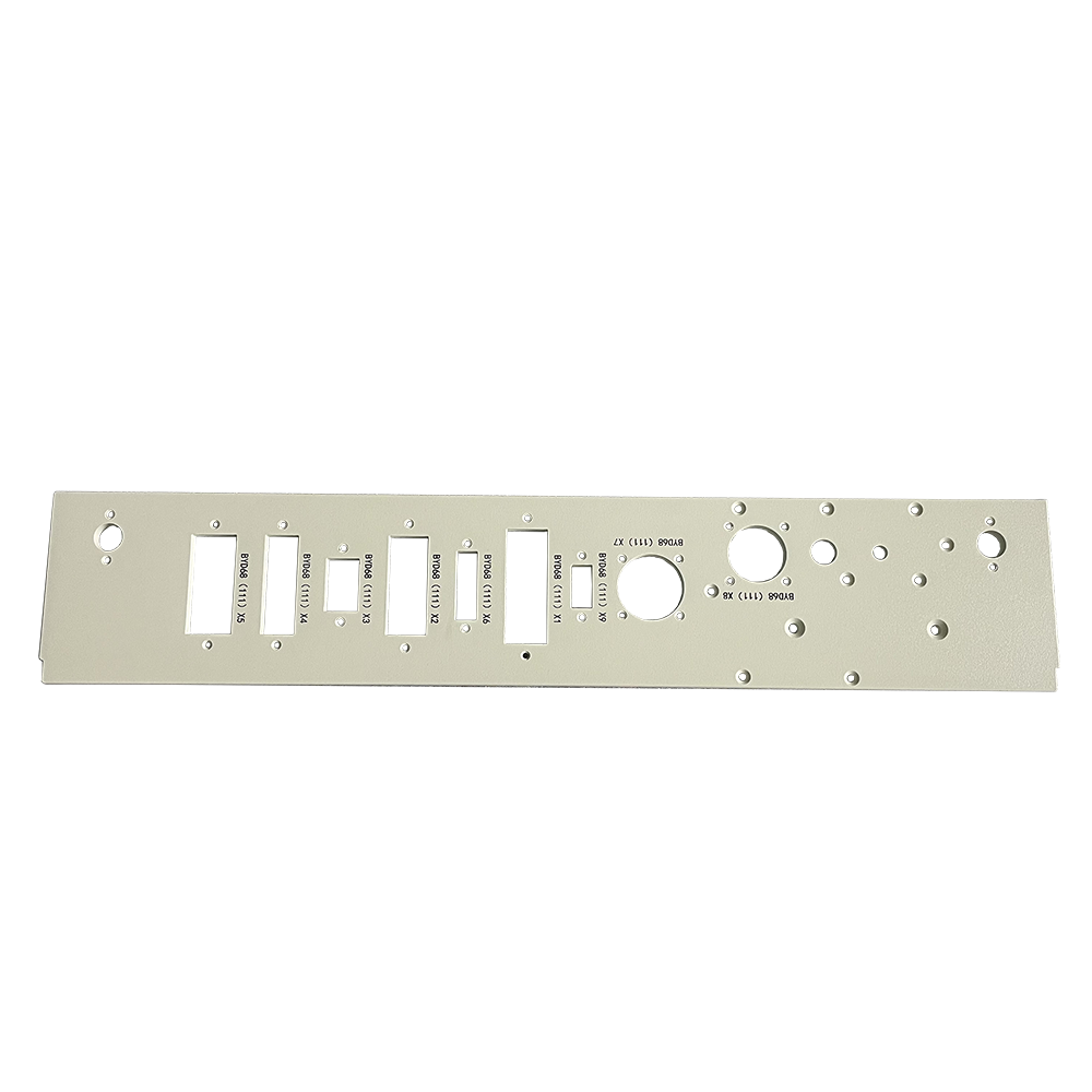 Online Custom Aluminum Sheet Metal Fabrication Panel Anode Sandblasting Stamping Motor Spare Parts