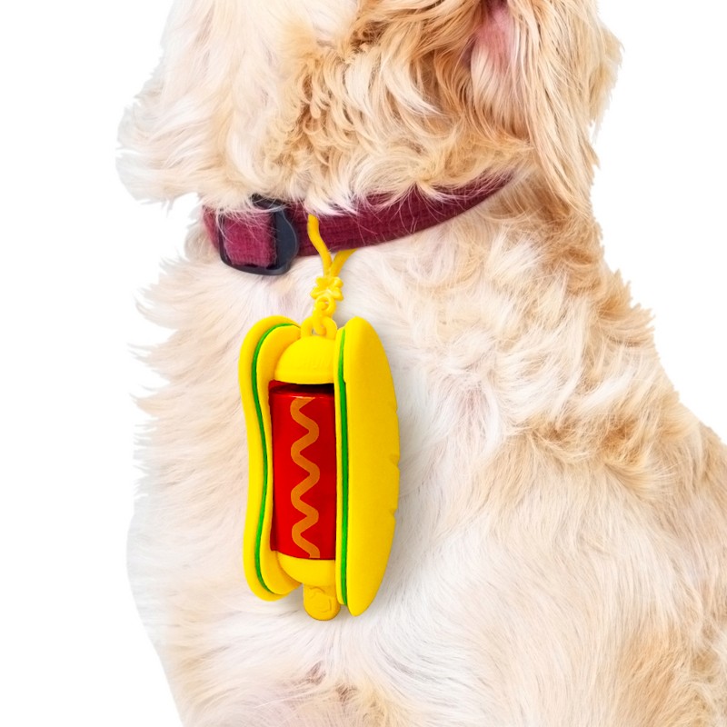 Biodegradable Dog Waste Poop Bagswith Dispenser Hot selling Customized 5% EPI Dog Poop Bag