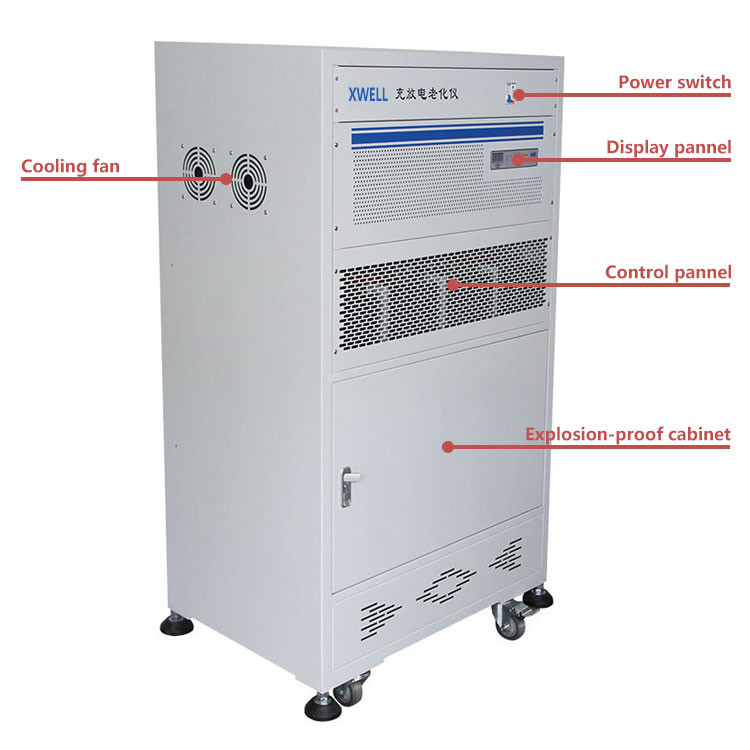 Lithium Ion Battery Aging Machine Tester 100V 20A Charge 40A Discharge