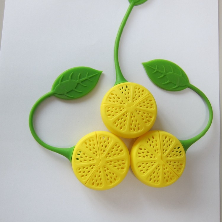 amazon top selling lemon identity Cute Shape Design Custom Silicone Tea Infuser