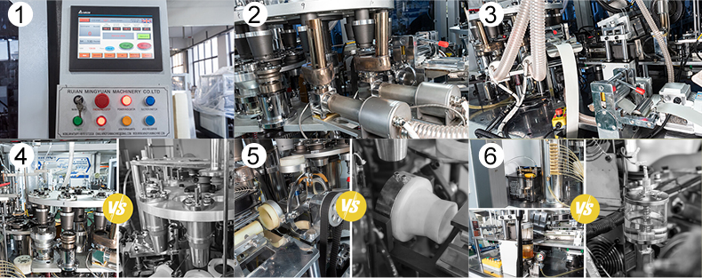 MYC-120S High Speed Disposable Double Plate Paper Cup Machine