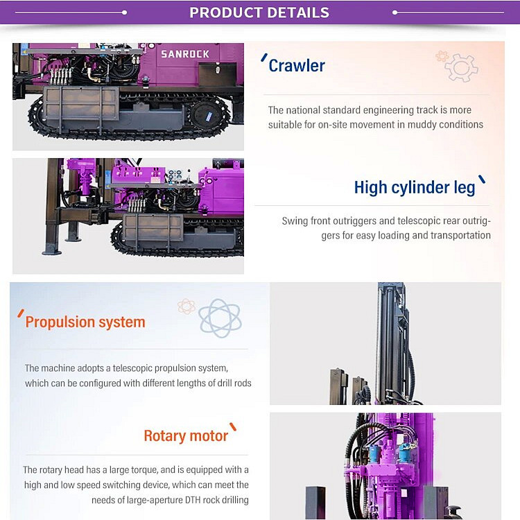 Deep Water Well Drilling Rig With Mud Pump Hydraulic Portable Water Well Drilling Rig