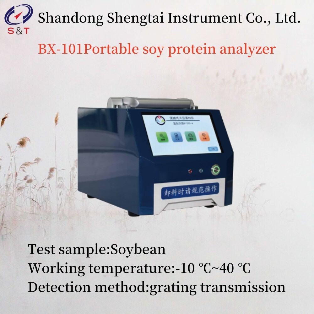Touch Screen Soy Portable Protein Analyzer Detection Grating Transmission