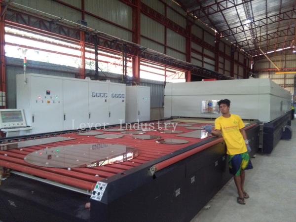 LV-TFQ Series Convection Glass Tempering furnace / Glass Toughening furnace for
