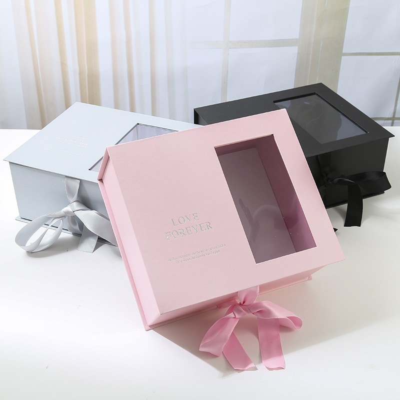 Handmade Luxury Square Flower Gift Box Custom Order Accepted for Soap Paper Packaging