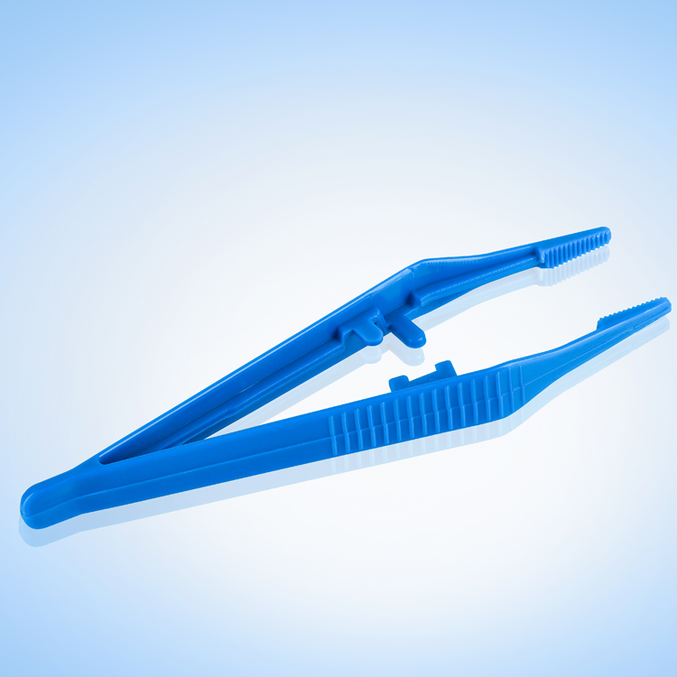 Steriled Tweezers Medical Plastic Disposable Tweezers