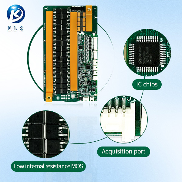 5S-16S 125A R485 Intelligent Lithium Battery Management System with Charging Discharging Protect