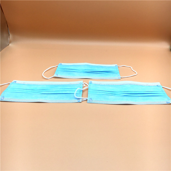 Non Medical Face Mask Surgical Disposable 3 Ply Blue 24 Months Validity