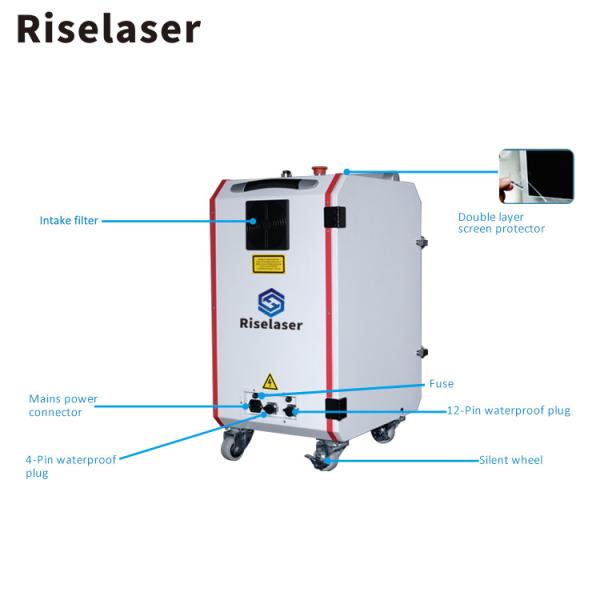 4 Laser Safety Classification Laser Cleaning Machine 20-400 KHz Pulse Repetition