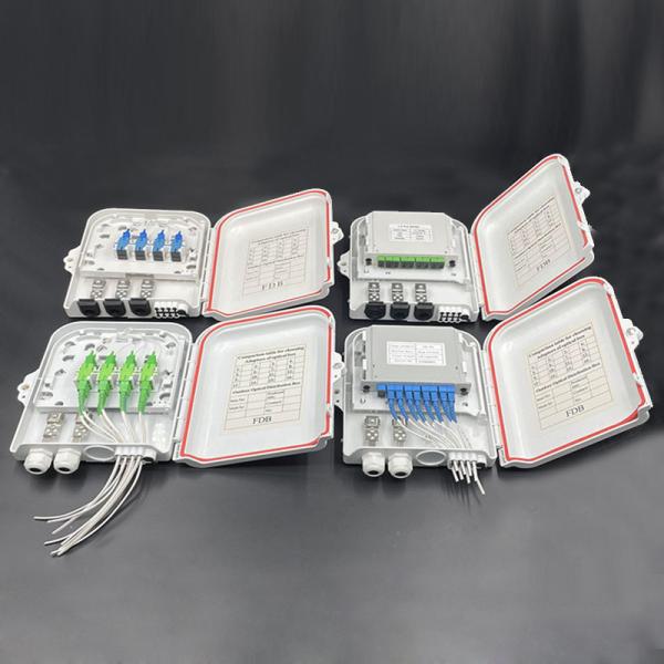 16F Splice Capacity Fiber Optic Termination Box with 2 Buckled Locks for FTTH