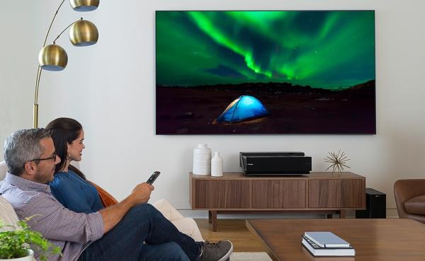 Anti Light Fixed Frame Projection Screen Black Diamond Home Cinema 120 Inch