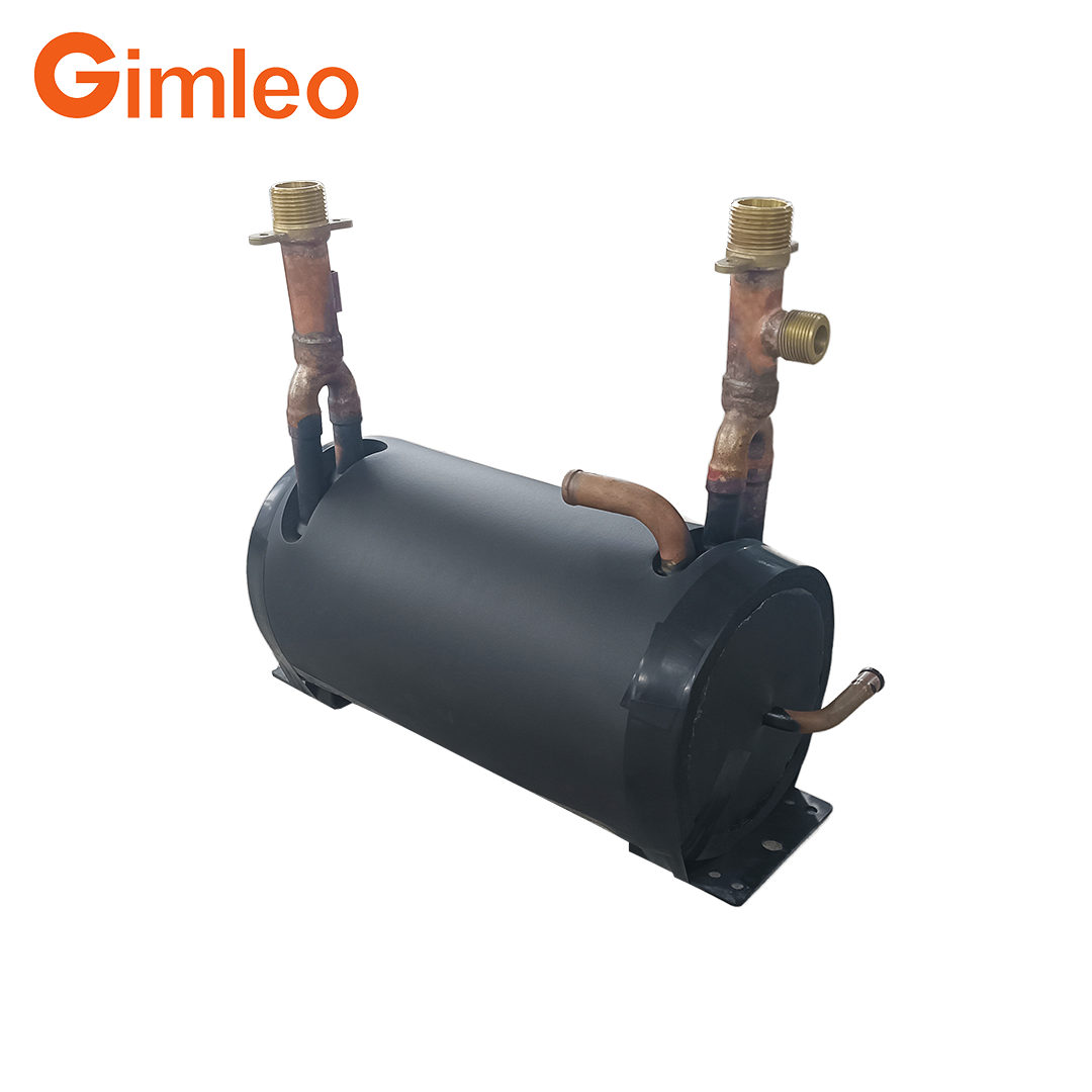 160mm Steel Shell Air Source Heat Exchanger High Pressure For Water Heating TKA RAH03-CME